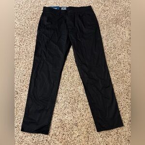 NWT Haggar Men's Black Chinos